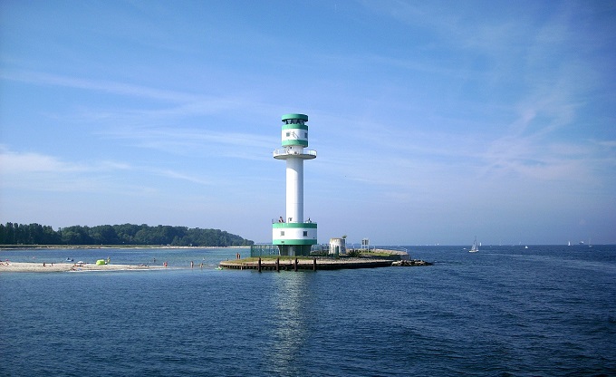 Leuchtturm in der Kieler Bucht Leuchtturm in der Kieler Bucht