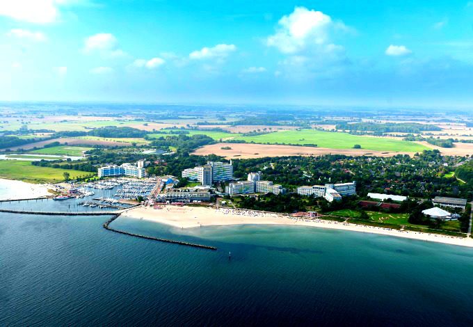 Ostseebad Damp Luftaufnahme Ostseebad Damp Luftaufnahme