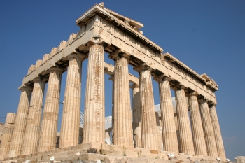 Der Parthenon in Athen